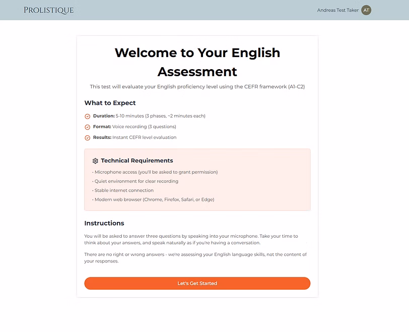Desktop guidance screenshot